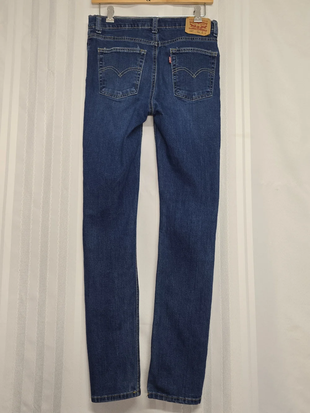 LEVI'S PERFORMANCE 510 SKINNY BOY'S JEANS SIZE 18